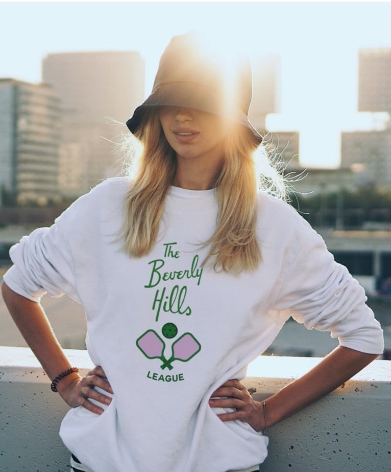 Crewneck Sweatshirt- Beverly Hills Pickleball League