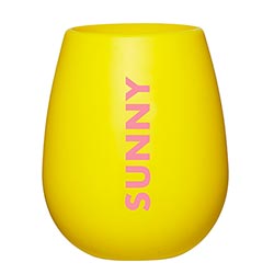 SILICONE WINE GLASS - SUNNY