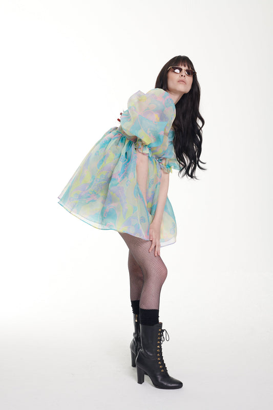 Selkie Electric Lady Puff Dress