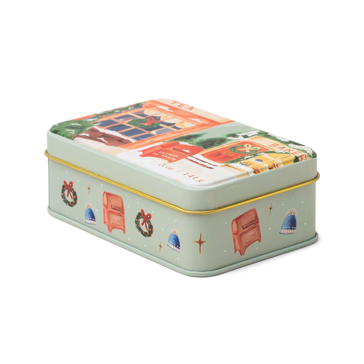 Holiday 5 oz Candle Tin - Sweet Orange + Fir