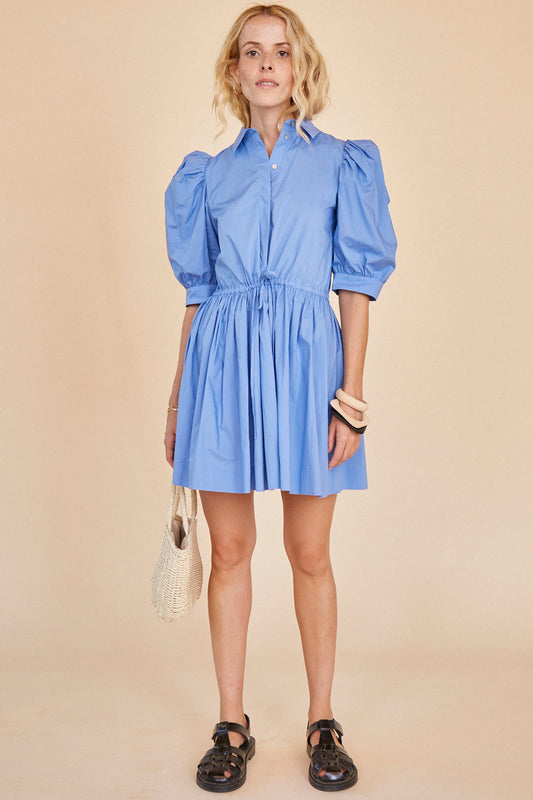 HUNTER BELL MCCAULEY DRESS - BLUE LAKE