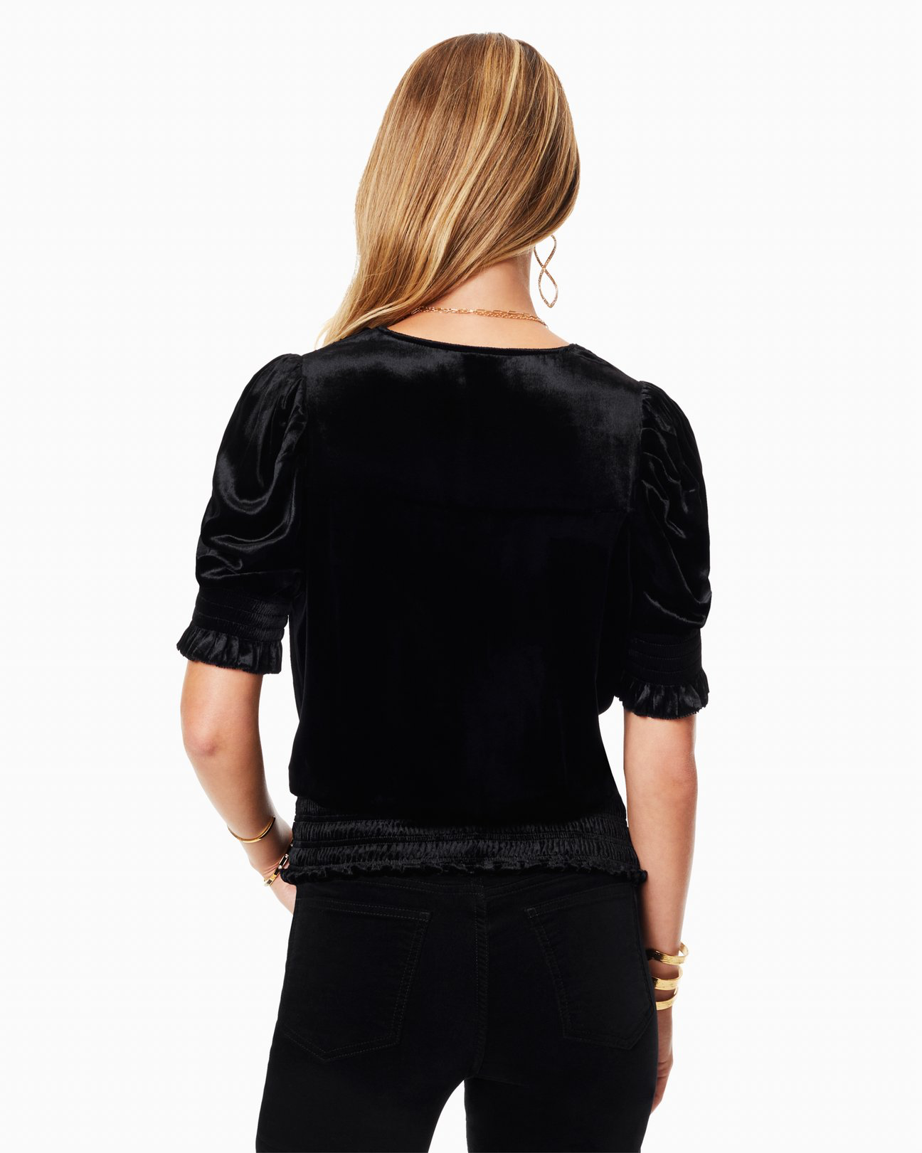 Ramy Brook Velvet Flora Top