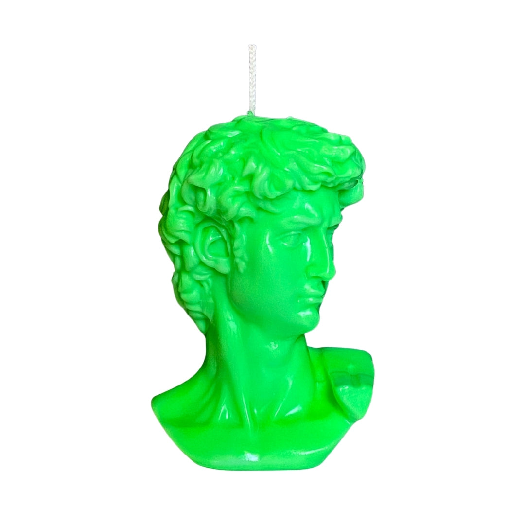 DAVID CANDLE - NEON GREEN