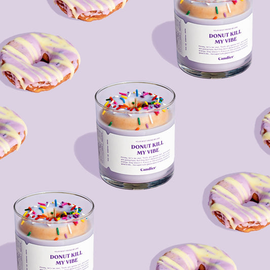 DONUT KILL MY VIBE CANDLE