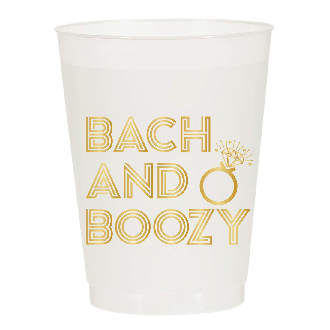 Bach and Boozy Bachelorette Cups - Set of 10 Cups