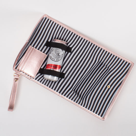 Rose Gold Slim Can Clutch (Restock)