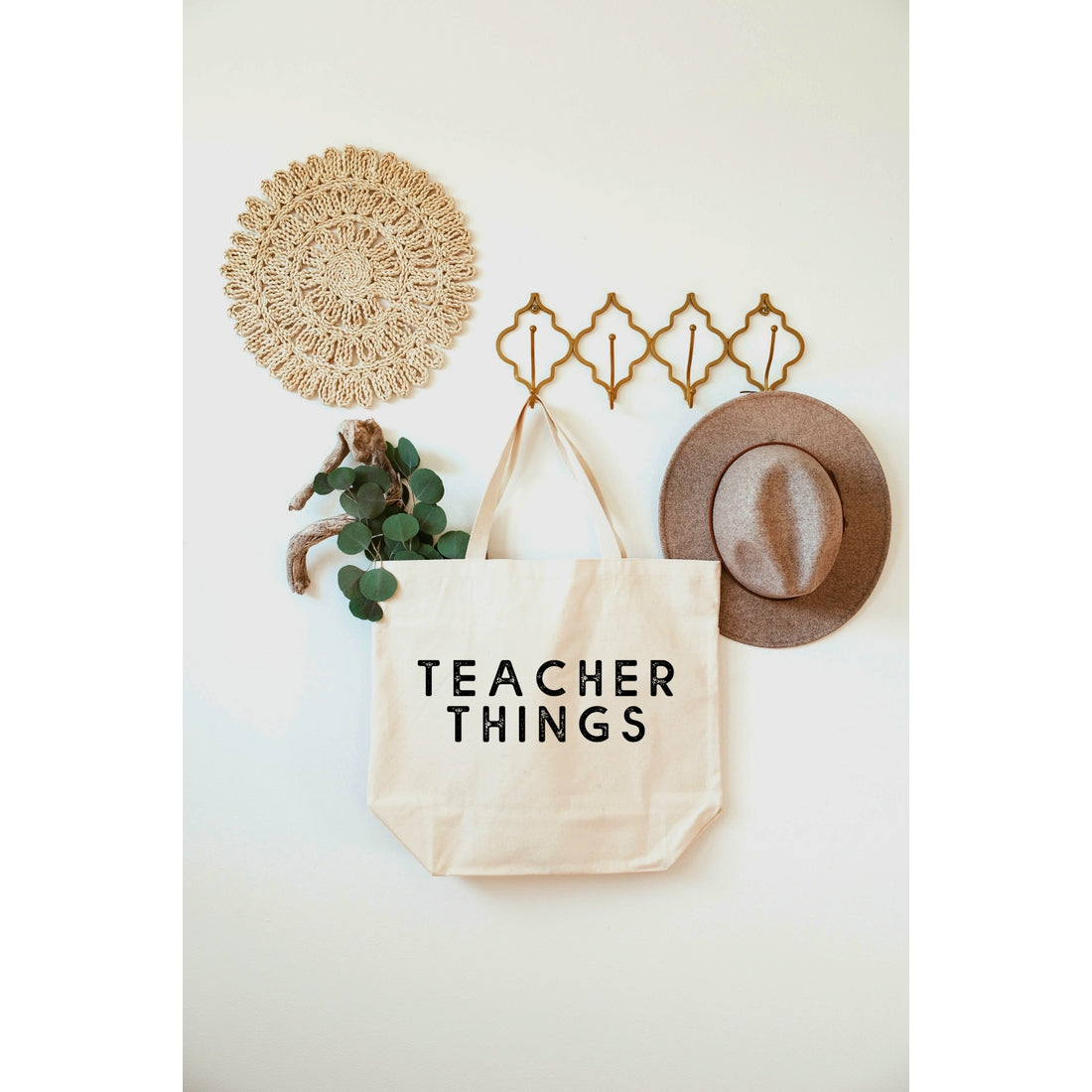 Teacher Things XL Tote Bag