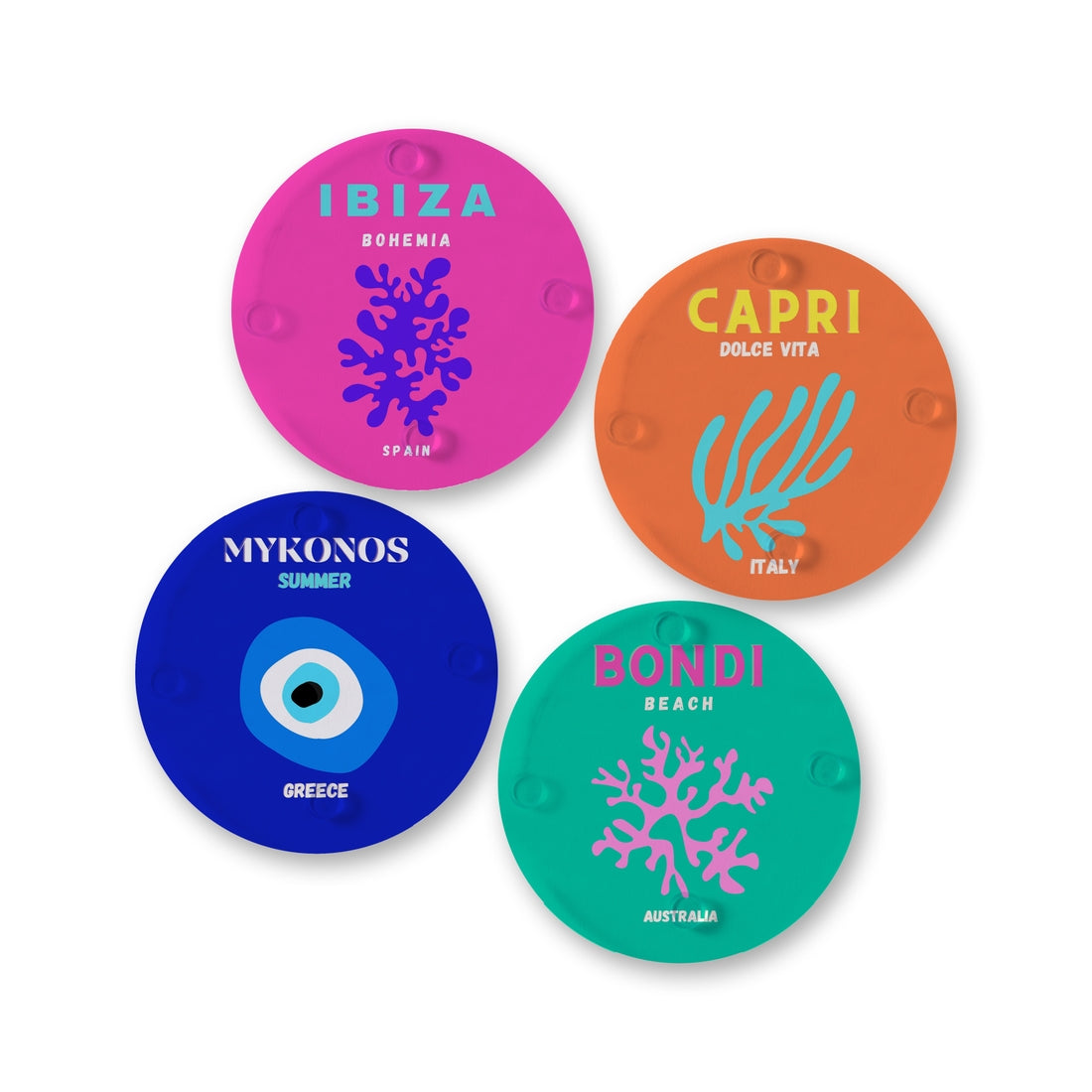 Dolce Vita Coasters - Set of 4