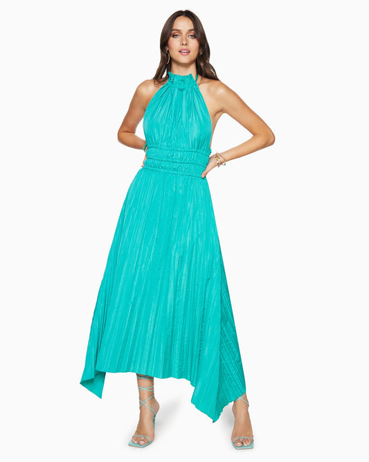 Ramy Brook DELANEY HALTER MAXI DRESS