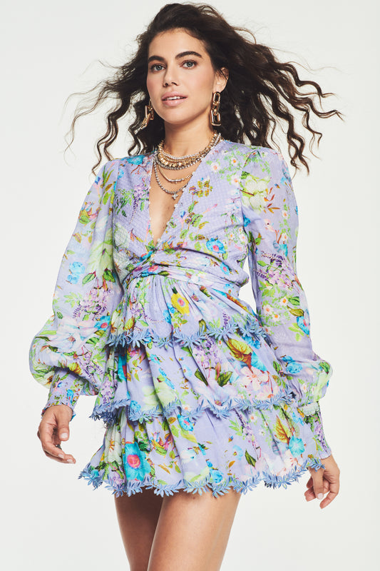 Hemant & Nandita Laya Lilac Dress