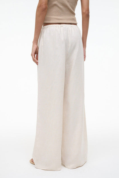 Staud Mateo Linen Linen Natural