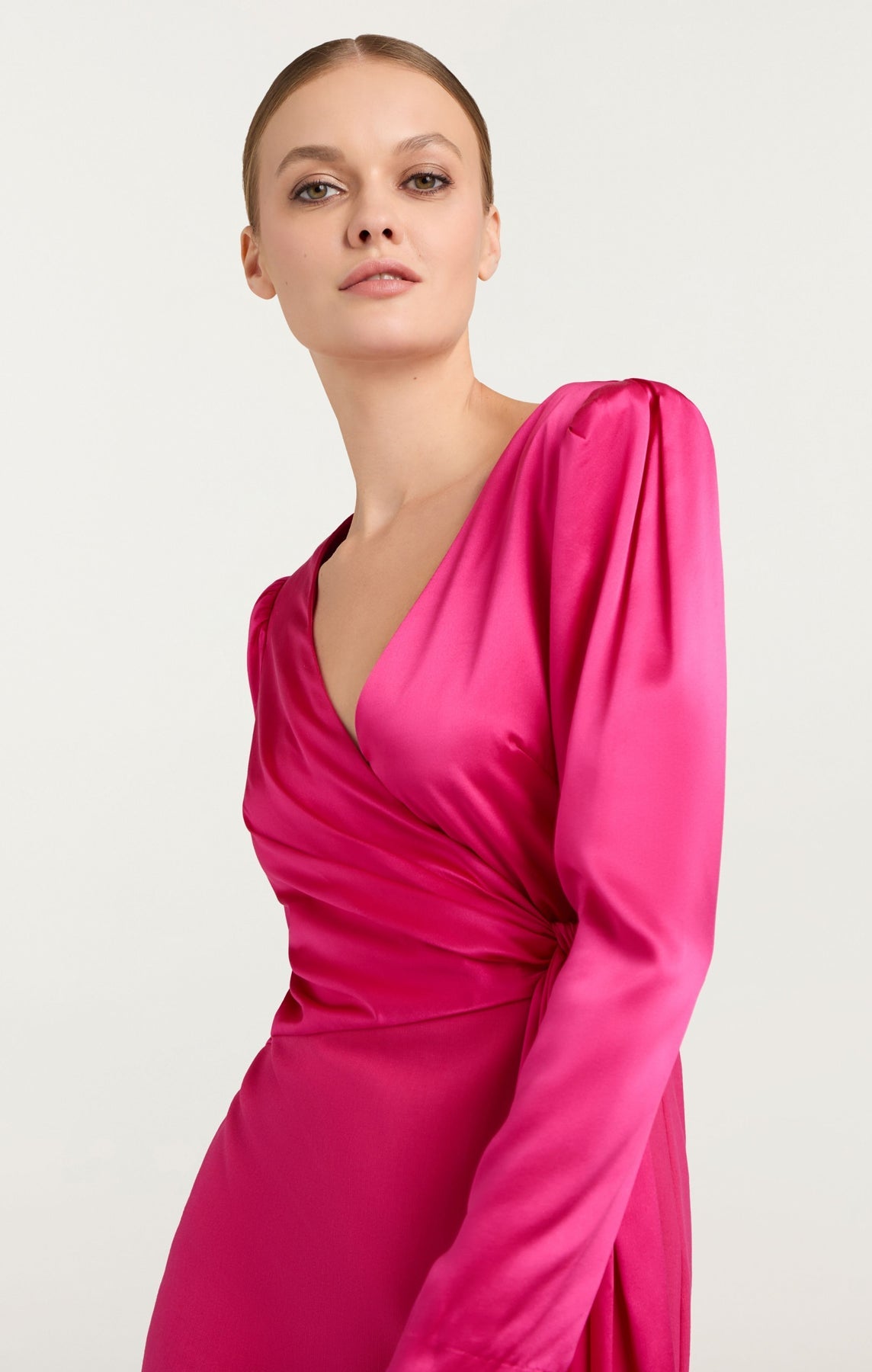 cinq a sept satin dress Cinq Sept Venus Silk Mini Dress