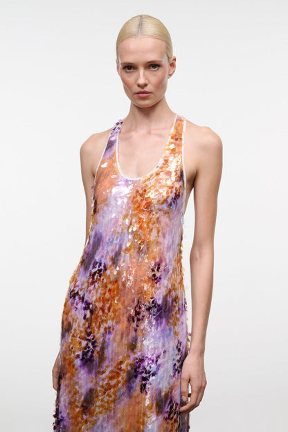 Staud Juanita Dress - Afterglow