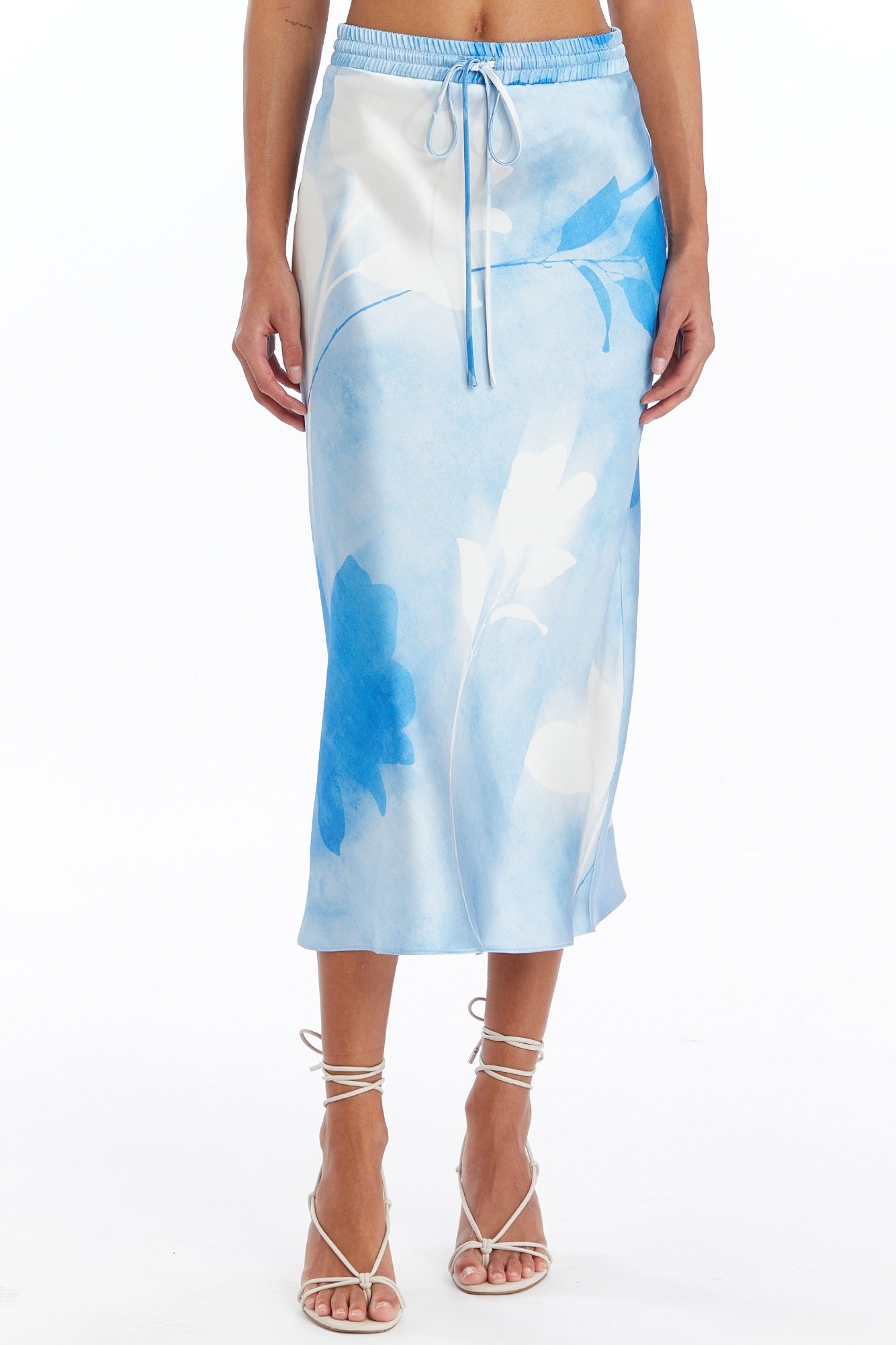 Amanda Uprichard Espy Skirt in Frost Rose