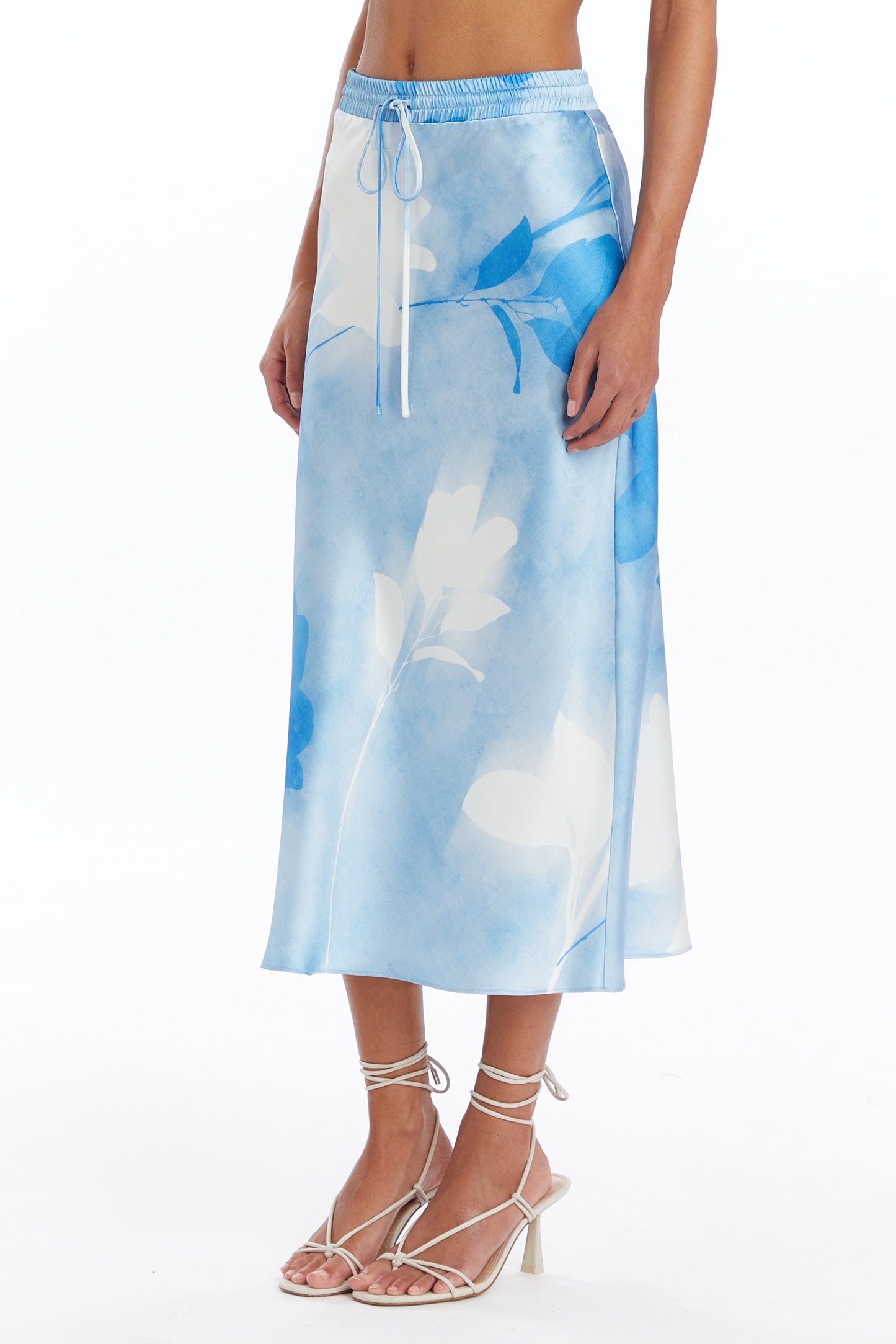 Amanda Uprichard Espy Skirt in Frost Rose