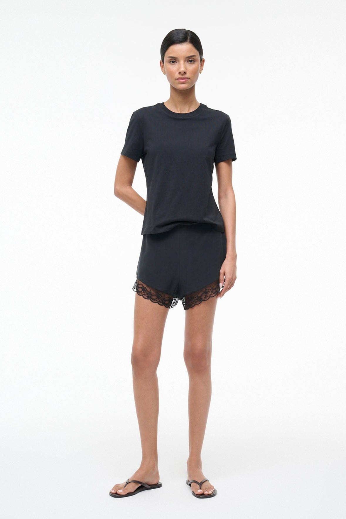 Staud - Von Silk Short - Black