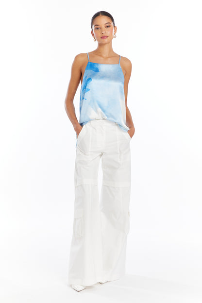 Amanda Uprichard Astrid Cami in Frosted Rose