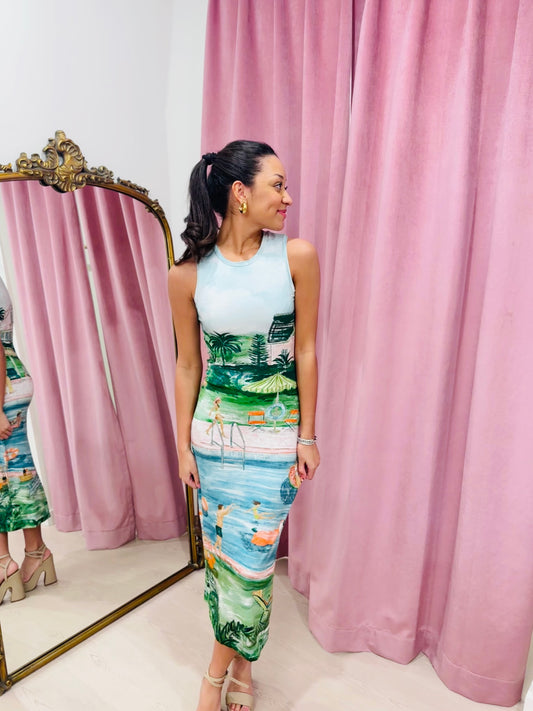 Roame Theodore Dress Poolside Affair