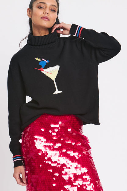 Rachel Antonoff Apres Ski Martini Turtleneck Sweater