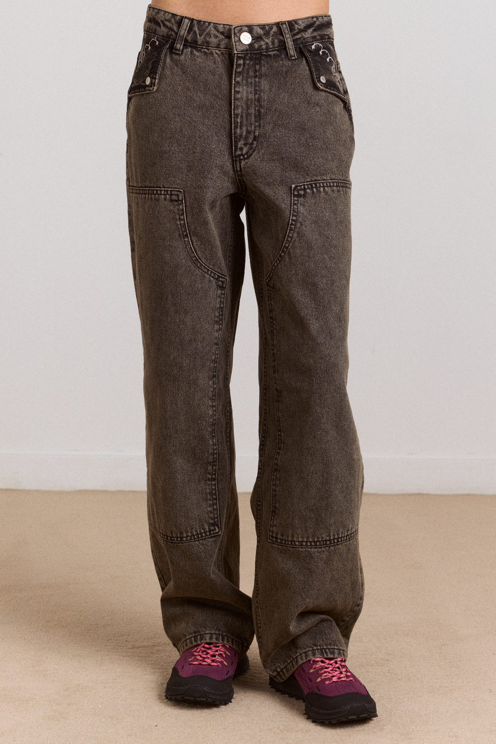 Damson Madder Dempsie Jean - Ginger Wash