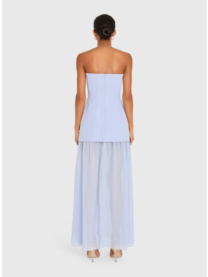 Amanda Uprichard Christy Maxi Dress - Arctic