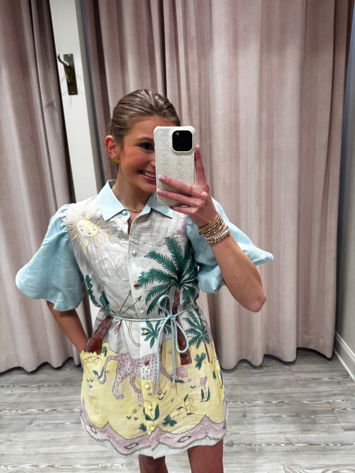 Roame Berkley Mini Dress - Utopia