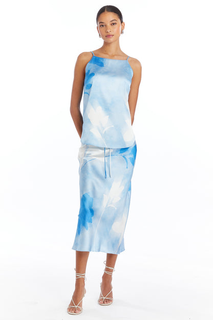 Amanda Uprichard Astrid Cami in Frosted Rose