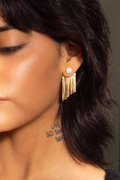 Peter + June Rubell Layered Earring