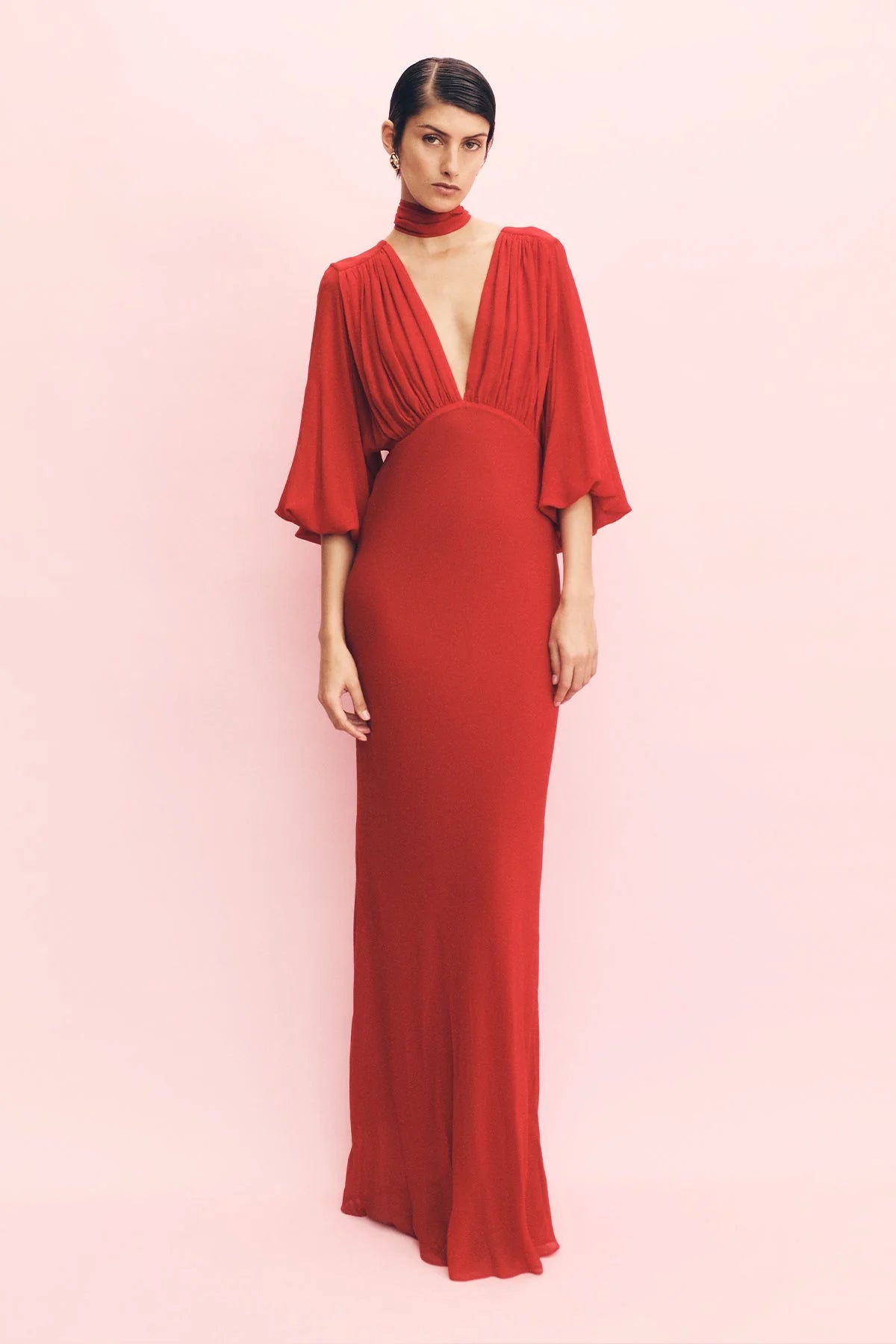 Shona Joy Amina Maxi Dress - Chilli – Shop at the Mix Shona Joy Amina Maxi Dress - Chilli – Shop at the Mix