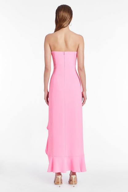 Amanda Uprichard Symone Dress - Shocking Pink