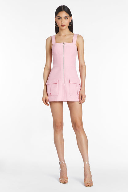 Amanda Uprichard Gage Dress - Pink