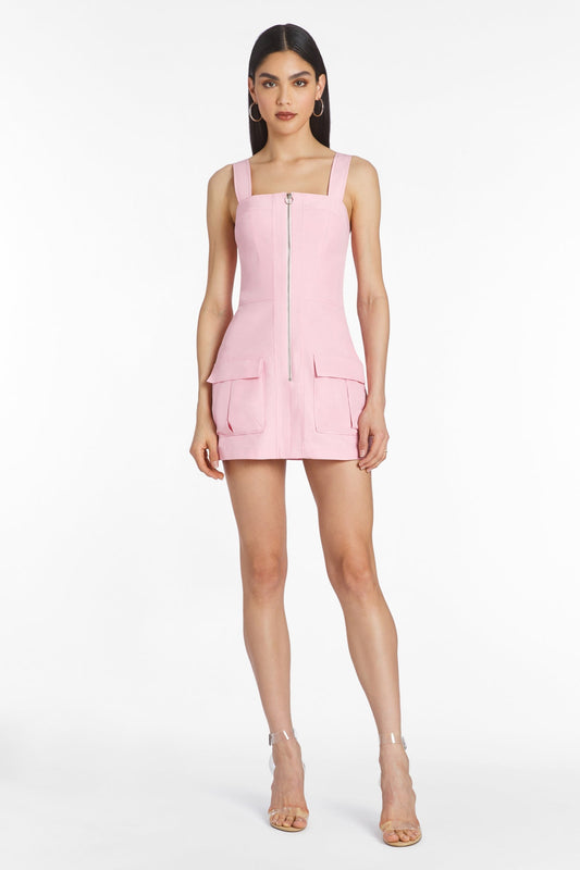 Amanda Uprichard Gage Dress - Pink