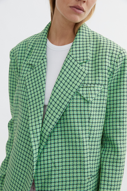 BLANCA Samantha Blazer in Fern
