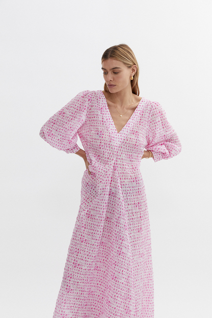 BLANCA Fennie Dress in Fuchsia