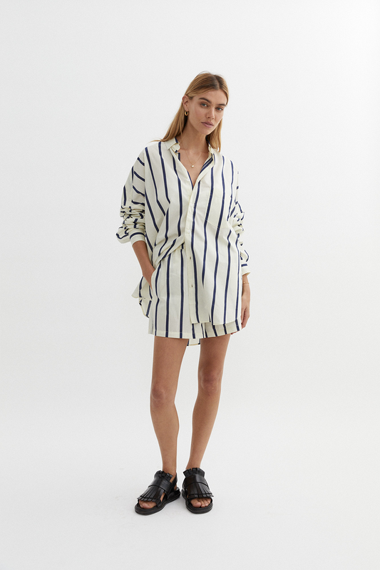 Blanca Amalie Top in Nvy
