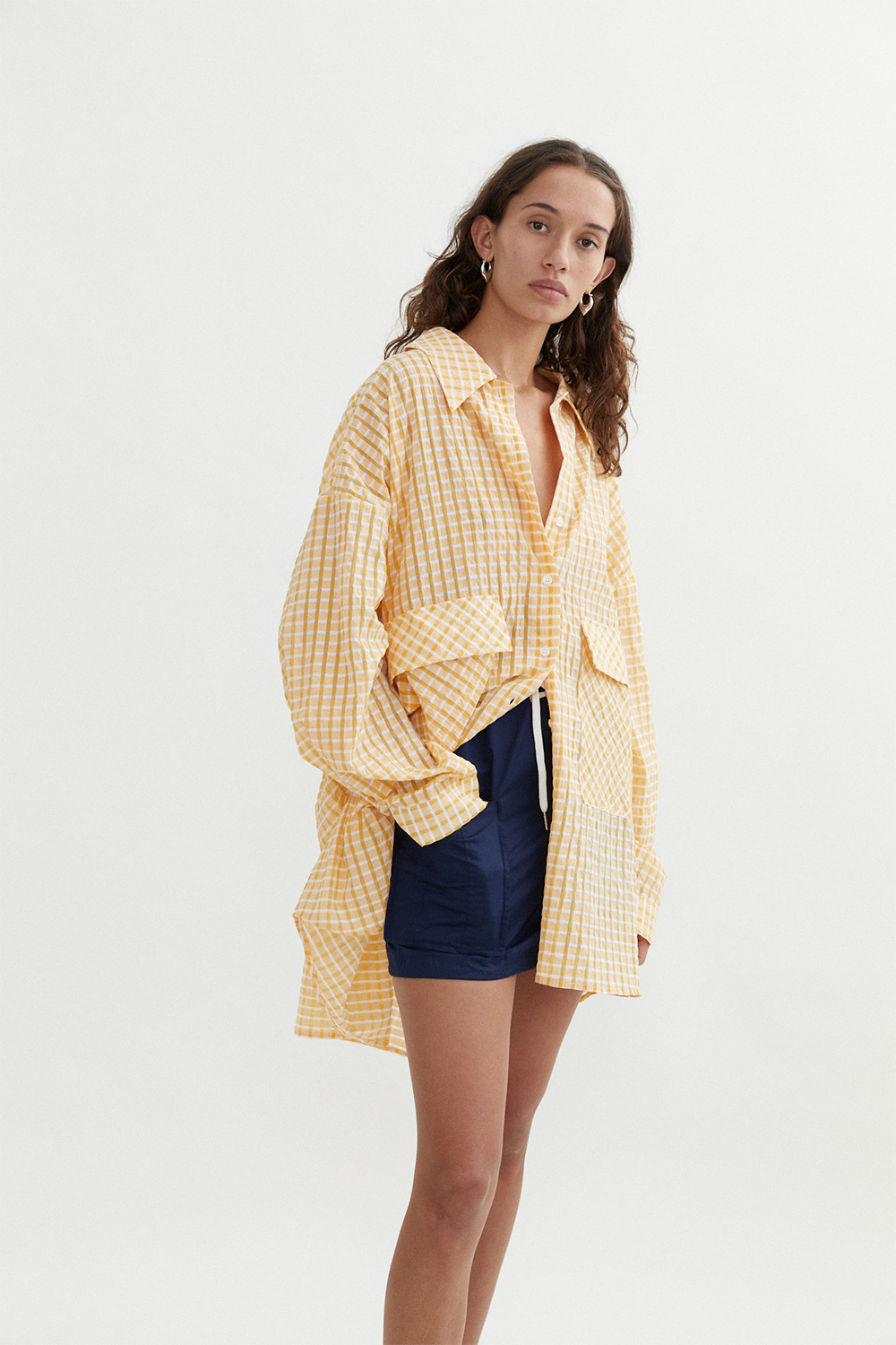 BLANCA Knox Squared Top in Marigold