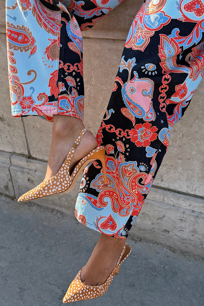 Never Fully Dressed - Paisley Barrel Jeans