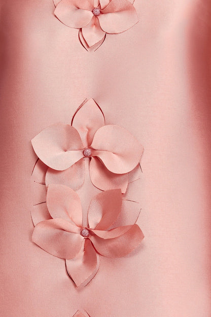 Acler Medora Mini Dress - Rose Petal