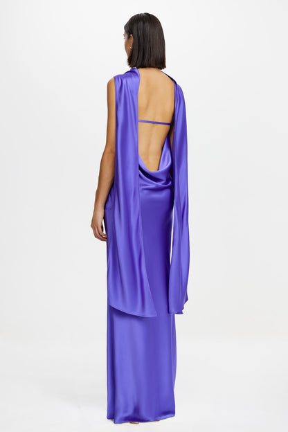 Acler Fleeden Maxi Dress - Purple
