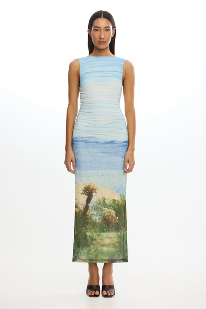 significant other midi dress Significant Other Adriana Halter Midi Gown