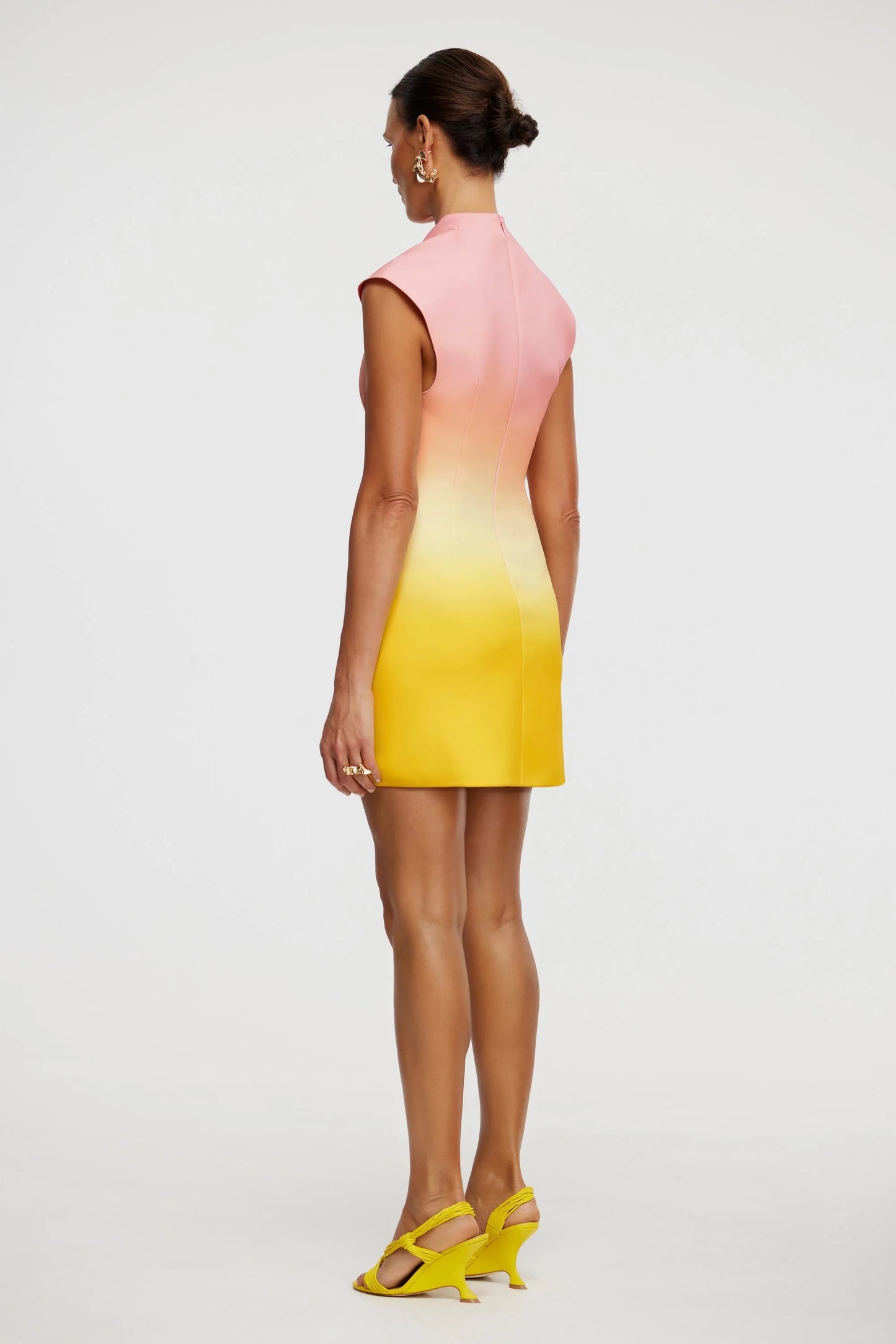 Acler Warfield Mini Dress - Rising Sun Ombré