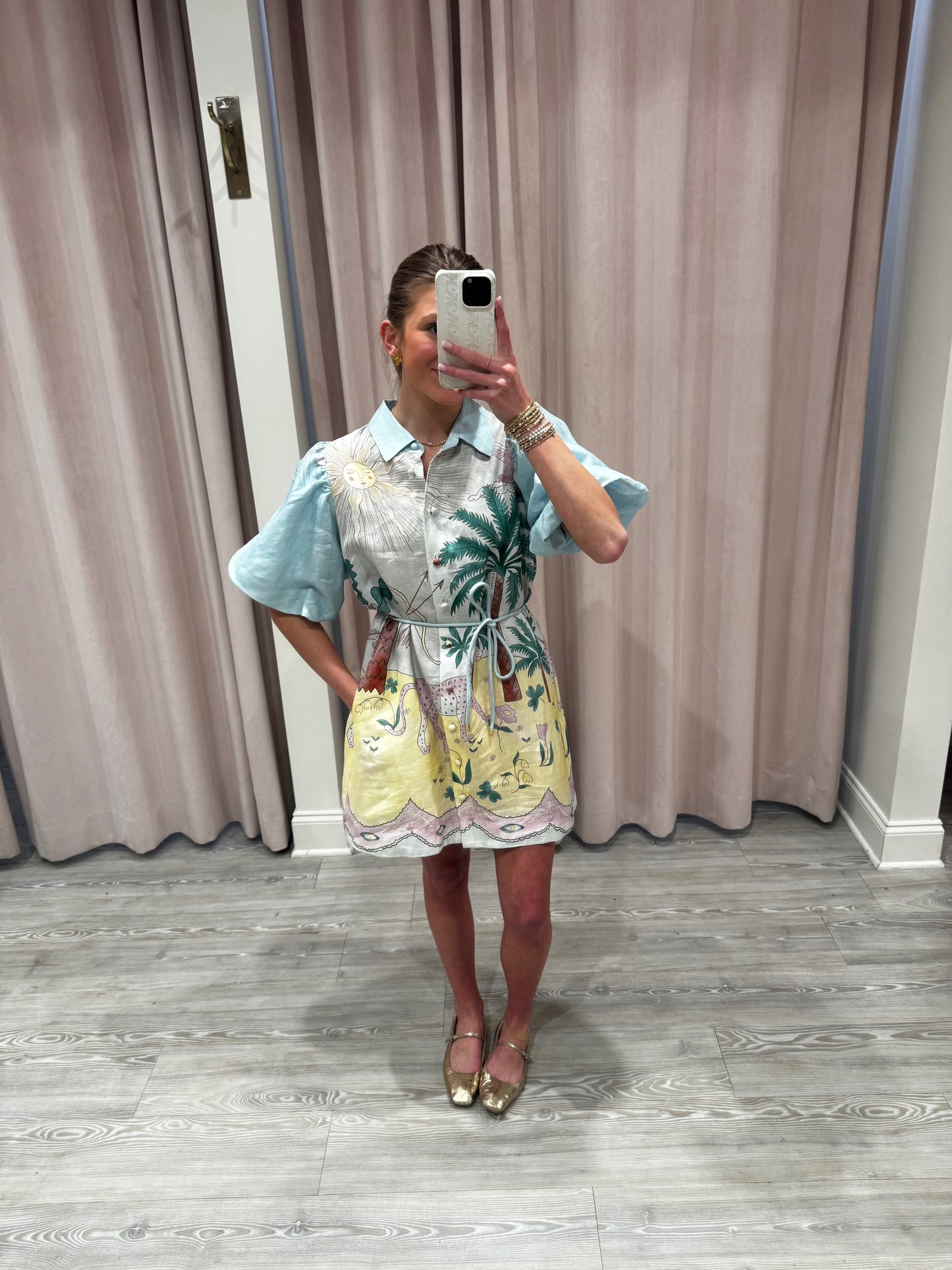 Roame Berkley Mini Dress - Utopia