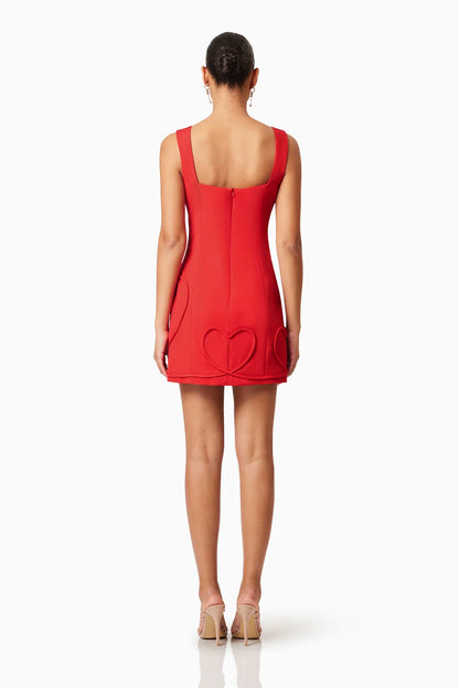 ELLIATT Buttercup Party Dress in Red