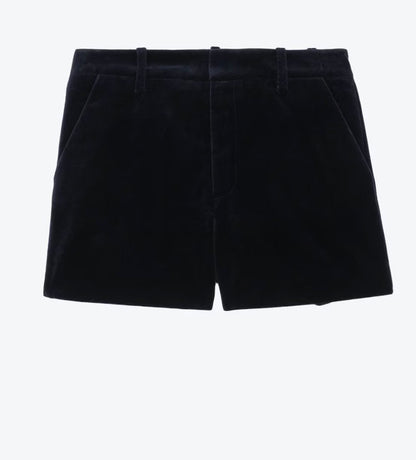 ZADIG & VOLTAIRE PINK VELVET SHORTS