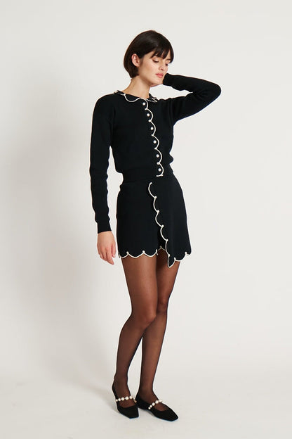 Rachel Antonoff Cupcake Cardigan - Black