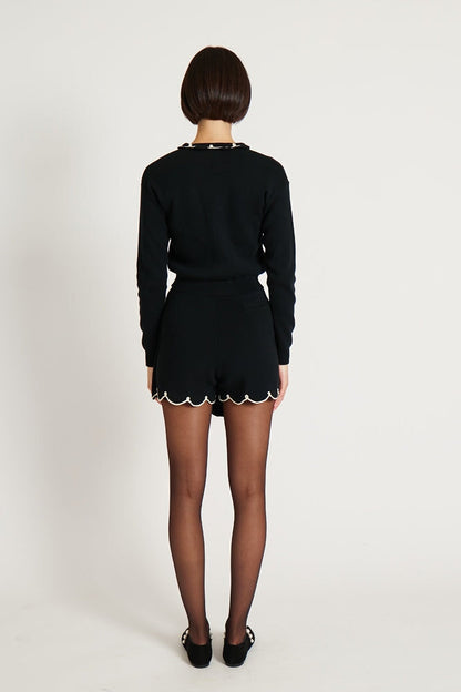 Rachel Antonoff Cupcake Cardigan - Black