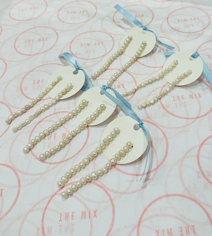 EARRINGS BY GRACE POTATO PEARL LONG CLASSICS