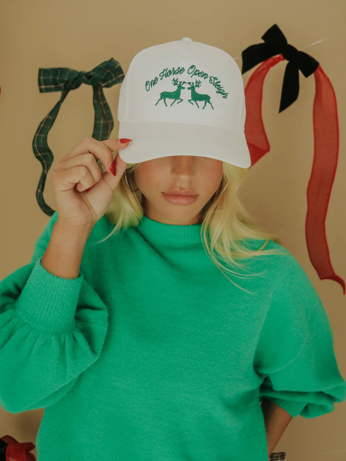 One Horse Open Sleigh HAt