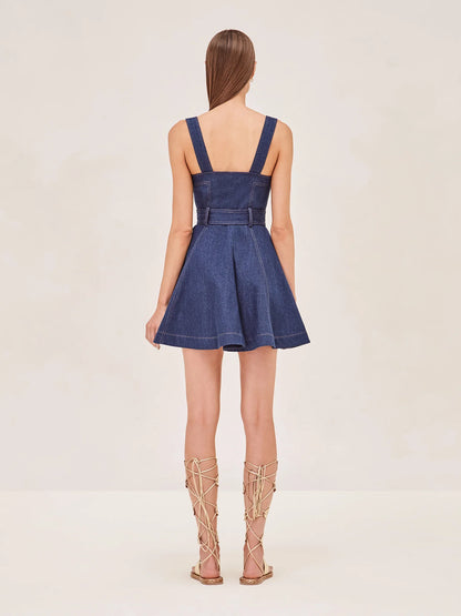 Alexis Danni Dress - Denim