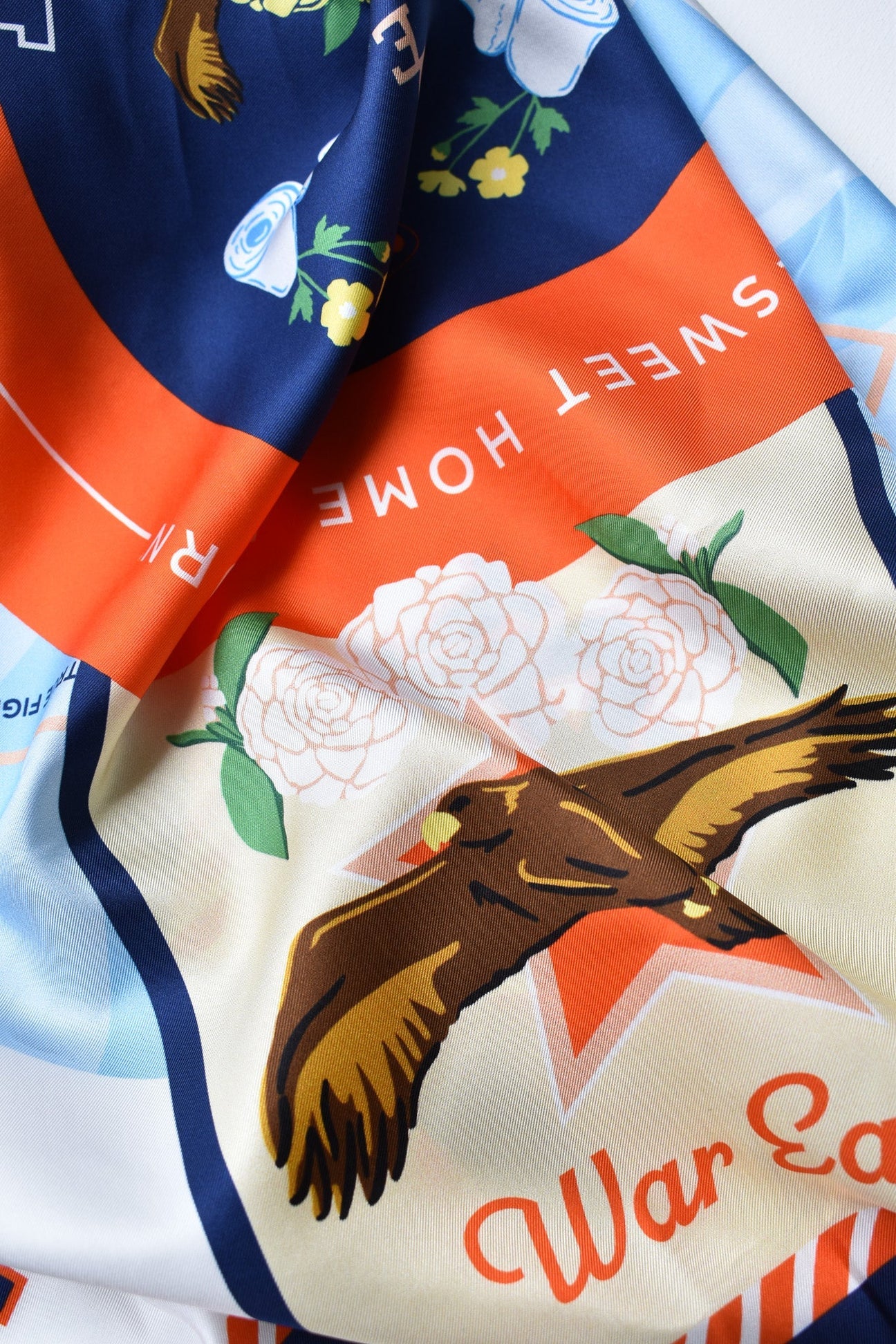 Saturday Silks Auburn Saturday Scarf